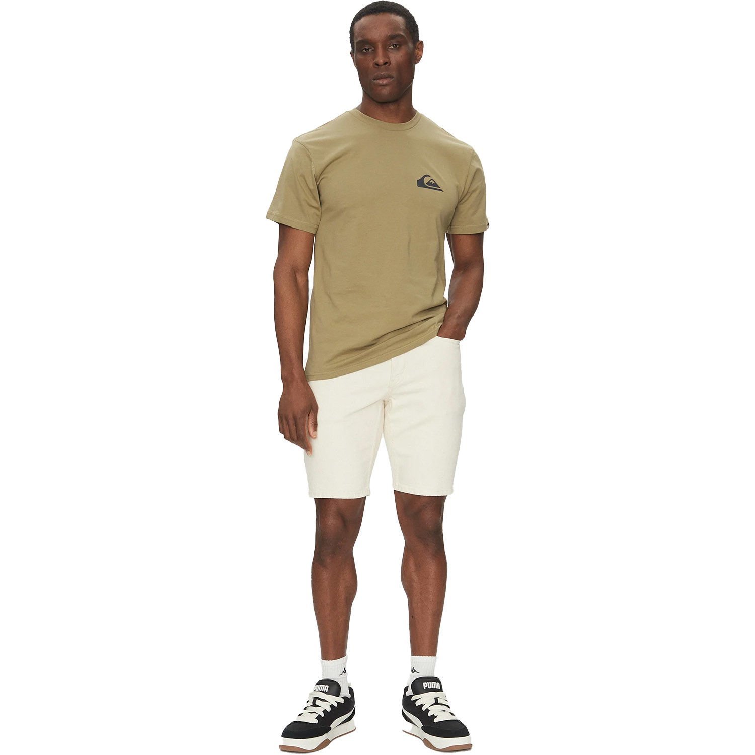 Quiksilver Ev Mini Logo Erkek T-Shirt