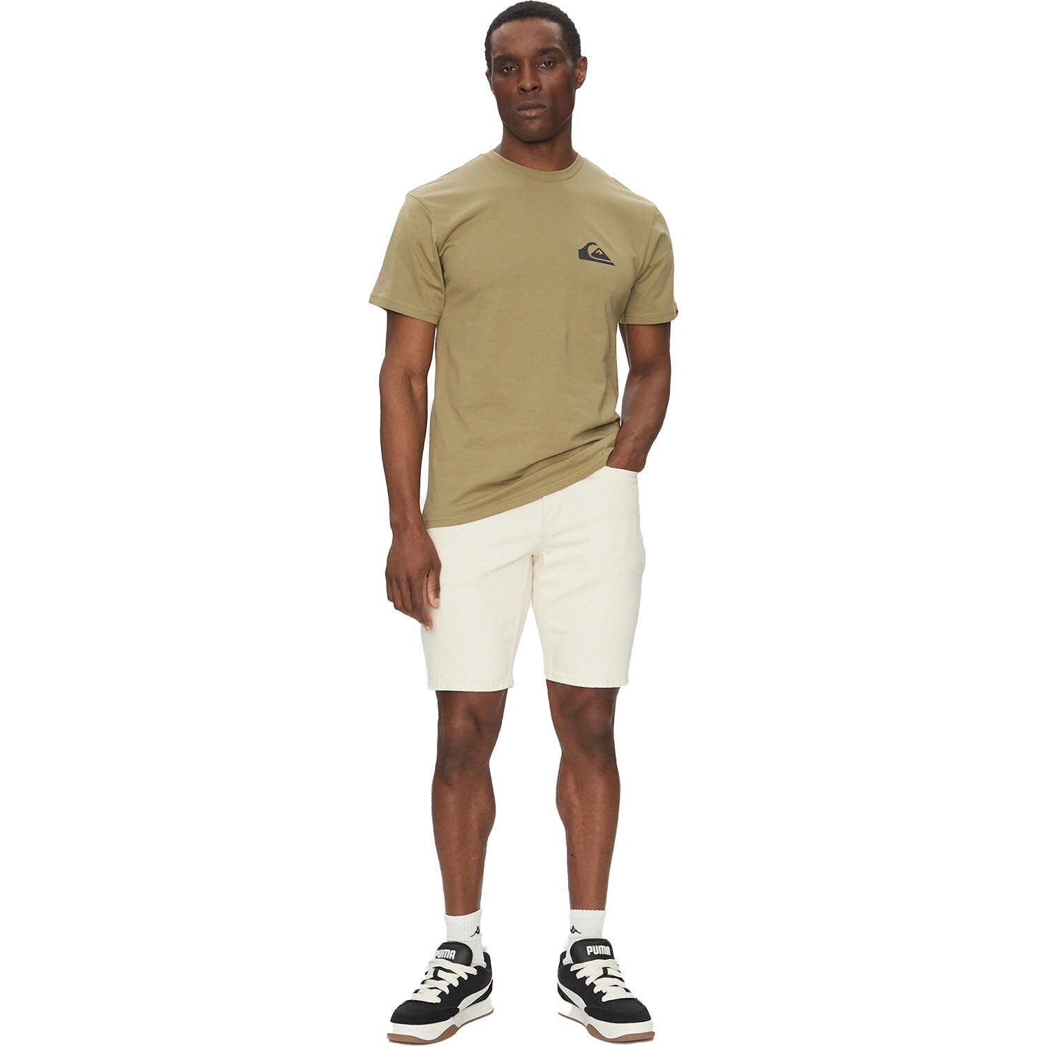 Quiksilver Ev Mini Logo Erkek T-Shirt