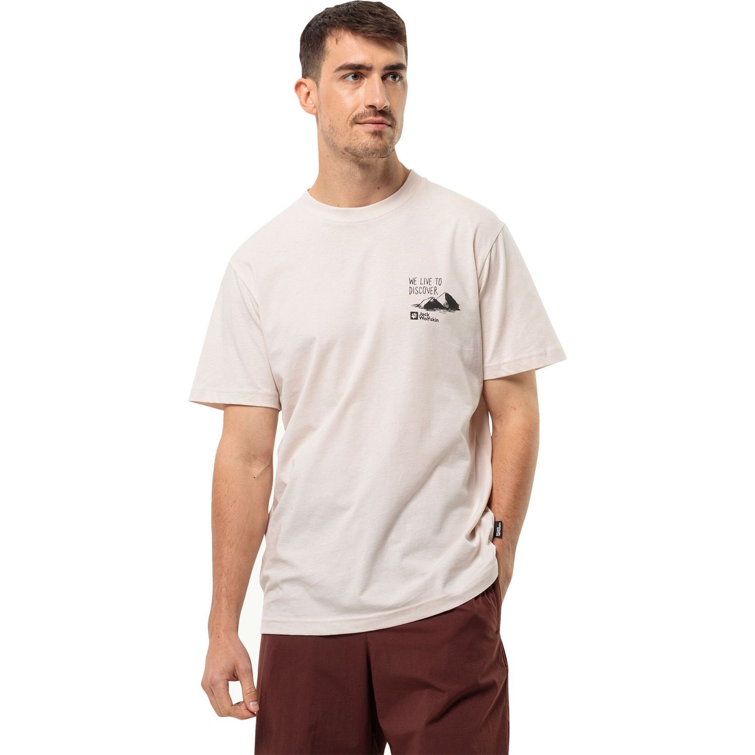 Jack Wolfskin Discover Tee Erkek T-Shirt