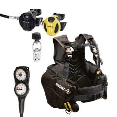 BEUCHAT Scuba Set ECO, 1DIVE Bc, Regülatör, Ahtapot, Konsol INT(Yoke) - XS-S