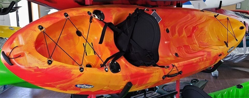 Winner Kayaks VELOCITY-2 1+1 Kişilik Kano SİYAH-BEYAZ-MAVİ