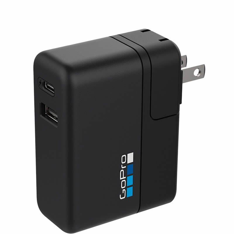 GoPro Supercharger Şarj Aleti (Çift Çıkışlı Hızlı Şarj)