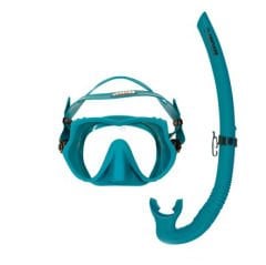 BEUCHAT SET MS ATOLL Atoll maske, Spy Tahliyeli Mavi