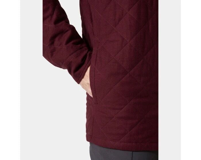 Helly Hansen Isfjord Insulated Shacket Erkek Gömlek Bordo - M