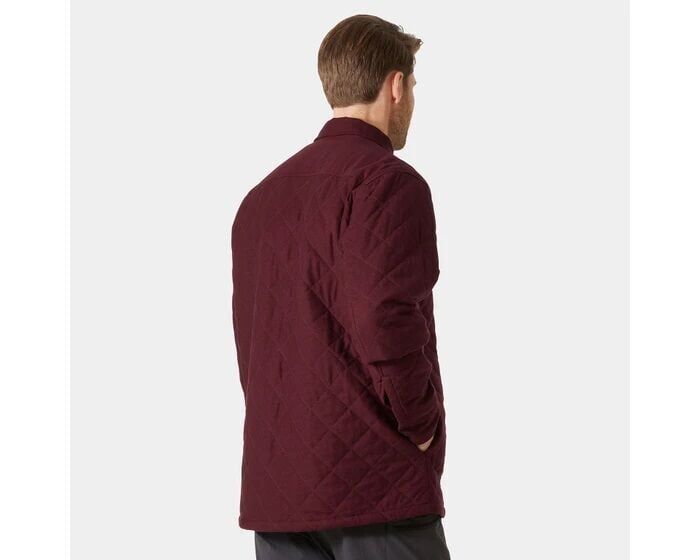 Helly Hansen Isfjord Insulated Shacket Erkek Gömlek Bordo - M