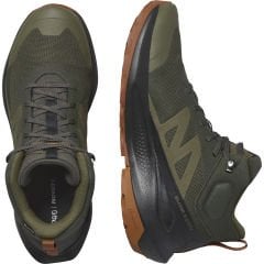 Salomon Elixir Activ Mid Gore-Tex Erkek Bot Yeşil - 41