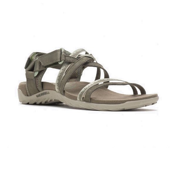 Merrell Terran 3 Cush Lattice Kadın Sandalet Haki - 41