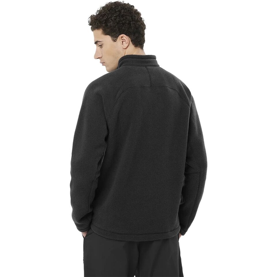 Salomon Chroma Fleece Erkek Polar Siyah - XL