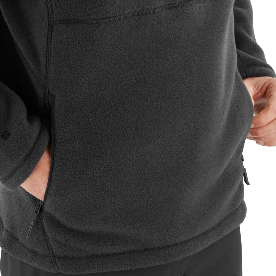 Salomon Chroma Fleece Erkek Polar Siyah - XL