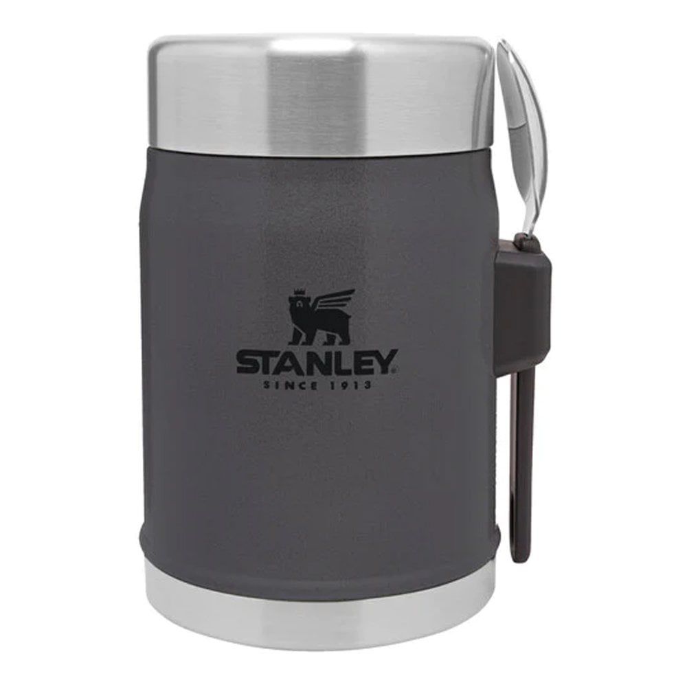 Stanley Klasik Paslanmaz Çelik Yemek Termosu Kaşıklı 0,40 LT Stanley Klasik Paslanmaz Çelik Yemek Termosu Kaşıklı 0,40 LT 0,40 LT - Füme
