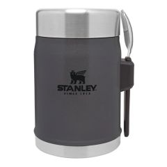 Stanley Klasik Paslanmaz Çelik Yemek Termosu Kaşıklı 0,40 LT Stanley Klasik Paslanmaz Çelik Yemek Termosu Kaşıklı 0,40 LT 0,40 LT - Füme