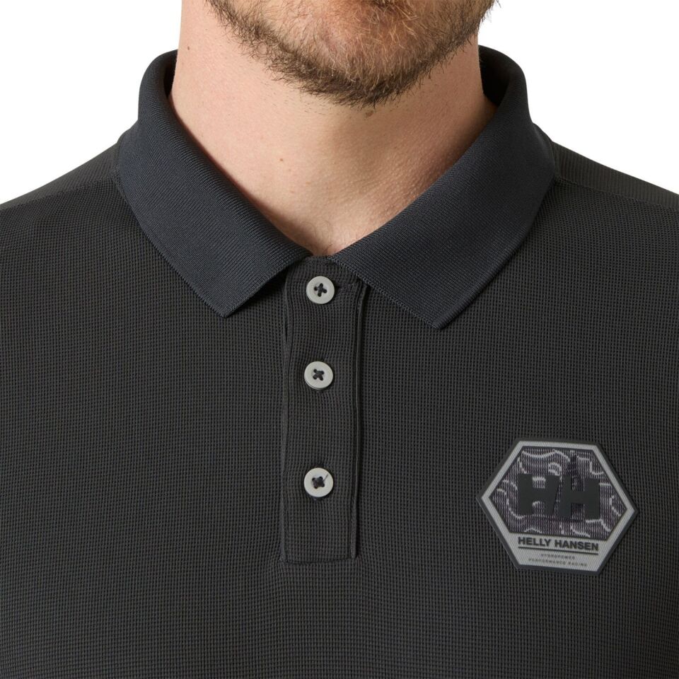 Helly Hansen HP Race Polo Erkek T-Shirt Gri - M
