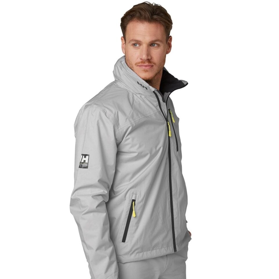Helly Hansen Crew Midlayer Erkek Ceket Gri - XXL