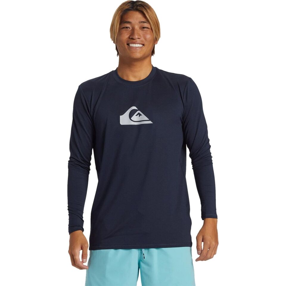 Quiksilver Everyday Surf Tee LS Erkek Rashguard Lacivert - M