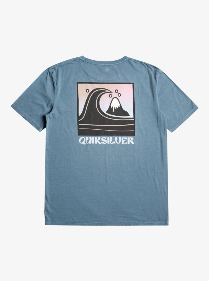 Quiksilver Bubble Stamp Erkek T-shirt Lacivert - L