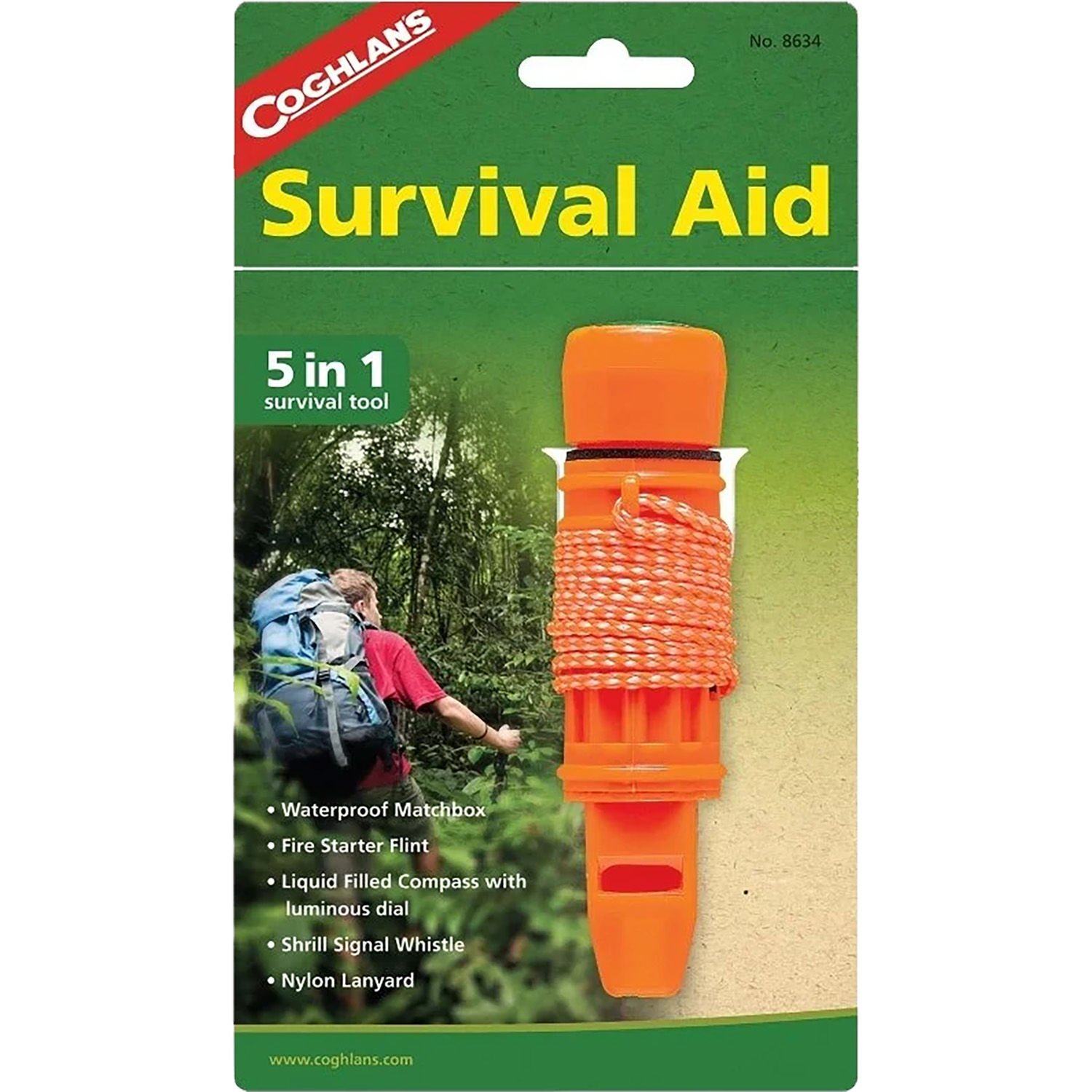 Coghlans Beş Fonksiyonlu Survivor Düdük
