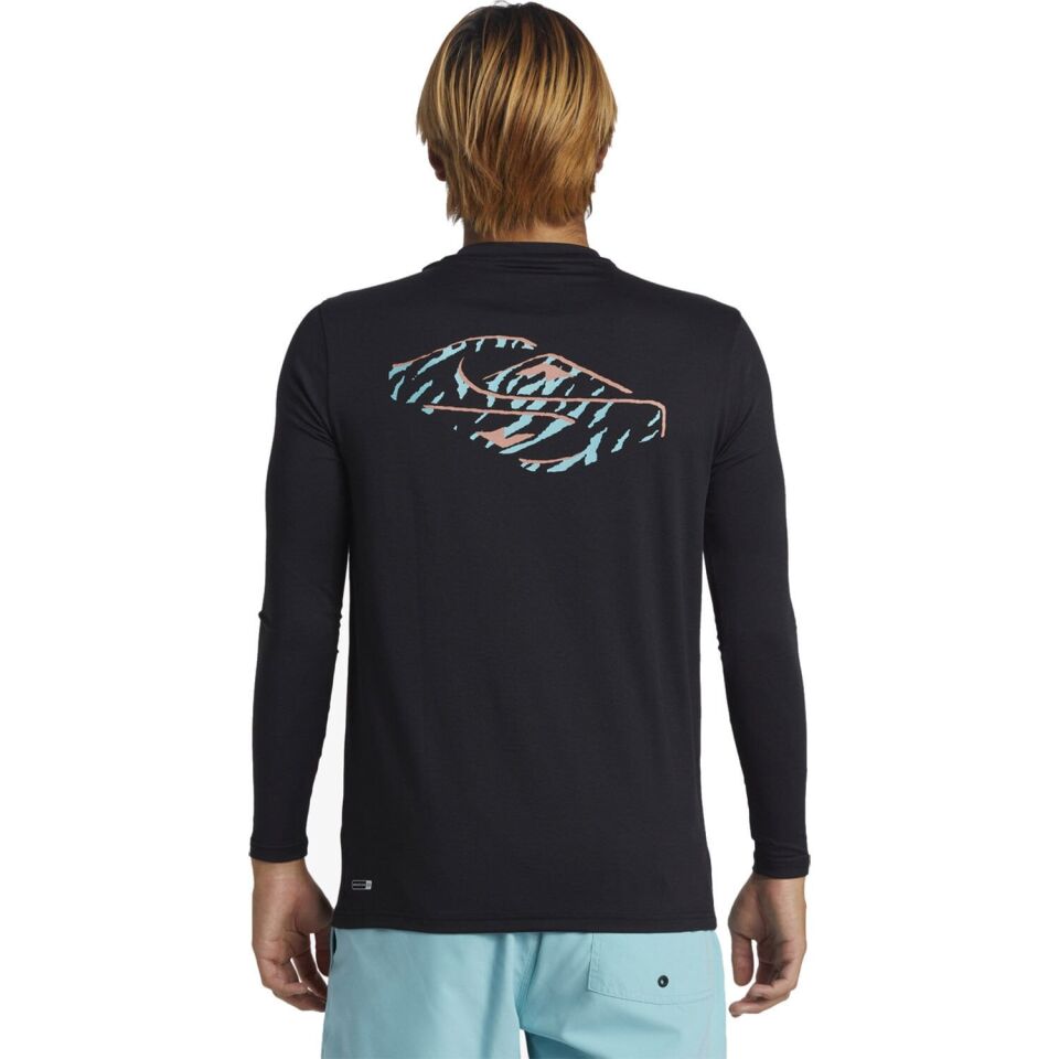 Quiksilver Everyday Surf Tee LS Erkek Rashguard Siyah - XL