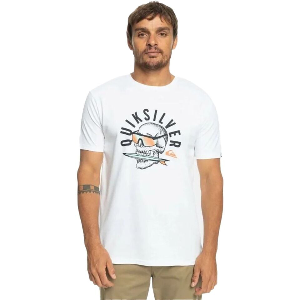 Quiksilver Qsrockinskull Erkek T-Shirt