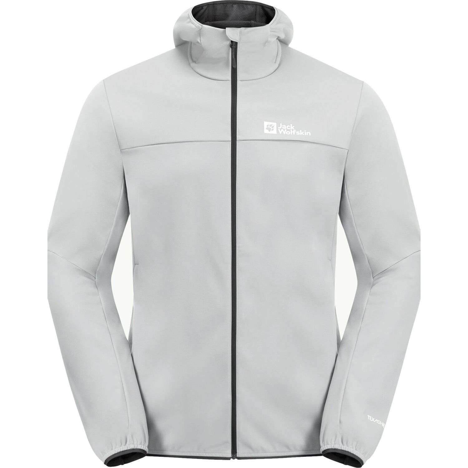 Jack Wolfskin Feldberg Hoody Erkek Rüzgarlık Gri - M