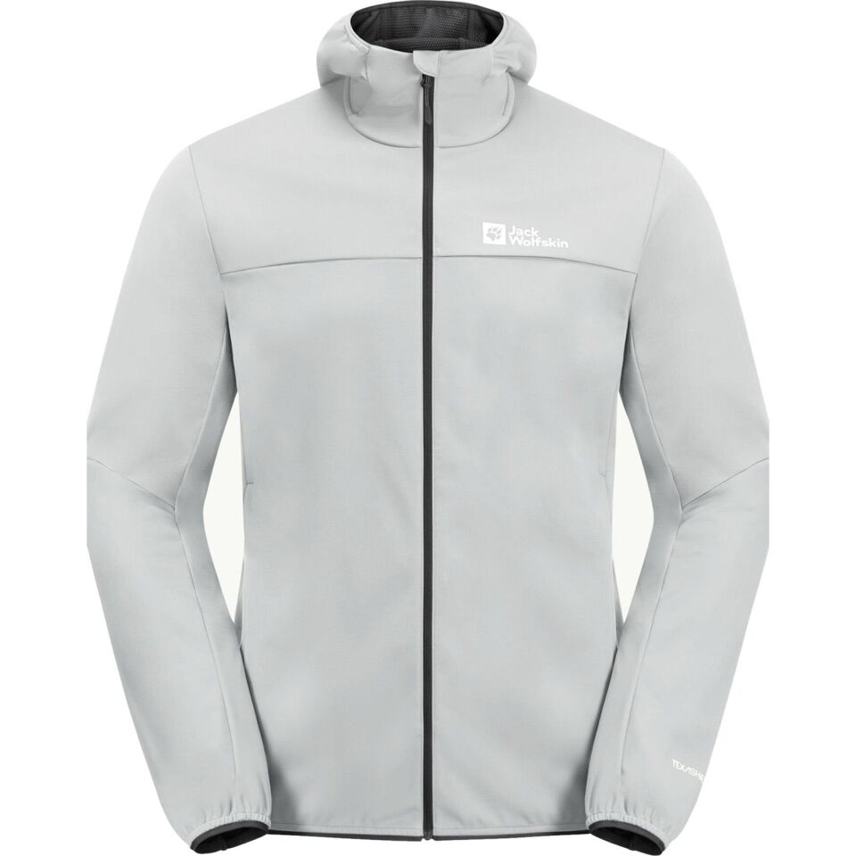 Jack Wolfskin Feldberg Hoody Erkek Rüzgarlık Gri - M