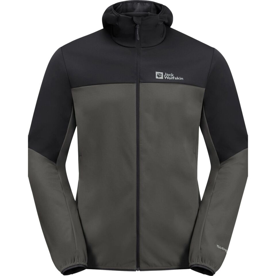 Jack Wolfskin Feldberg Hoody Erkek Rüzgarlık Gri - XL
