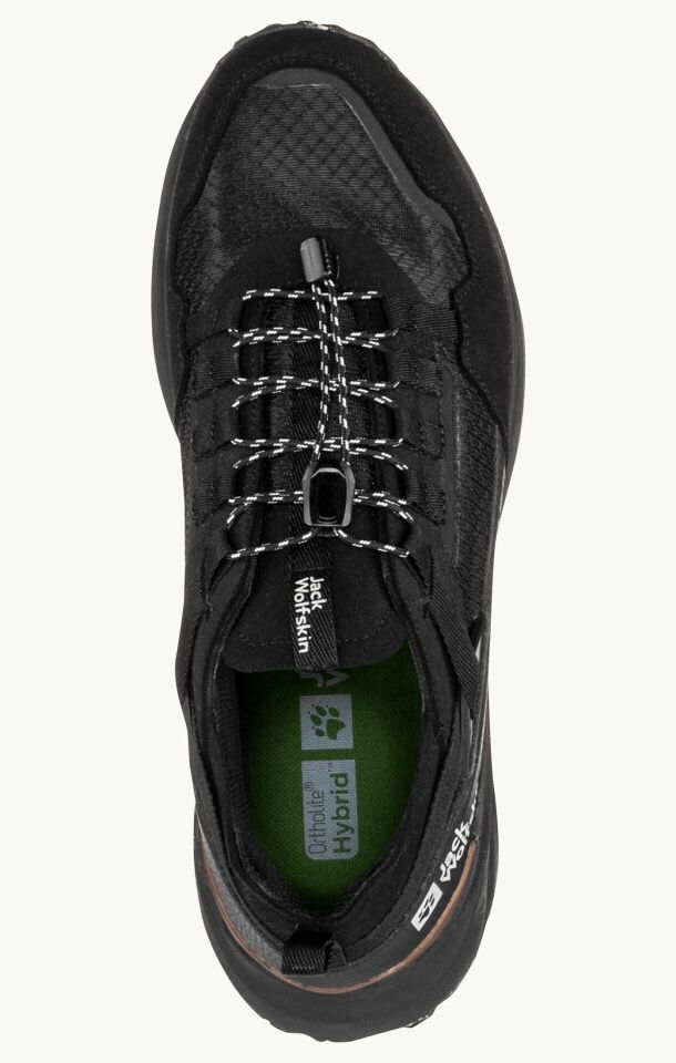 Jack Wolfskin Dromoventure Athletic Low Erkek Ayakkabı Siyah - 41