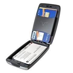 Tru Virtu Cash & Cards Deri Kaplı Alüminyum Cüzdan 14.10.4.0003