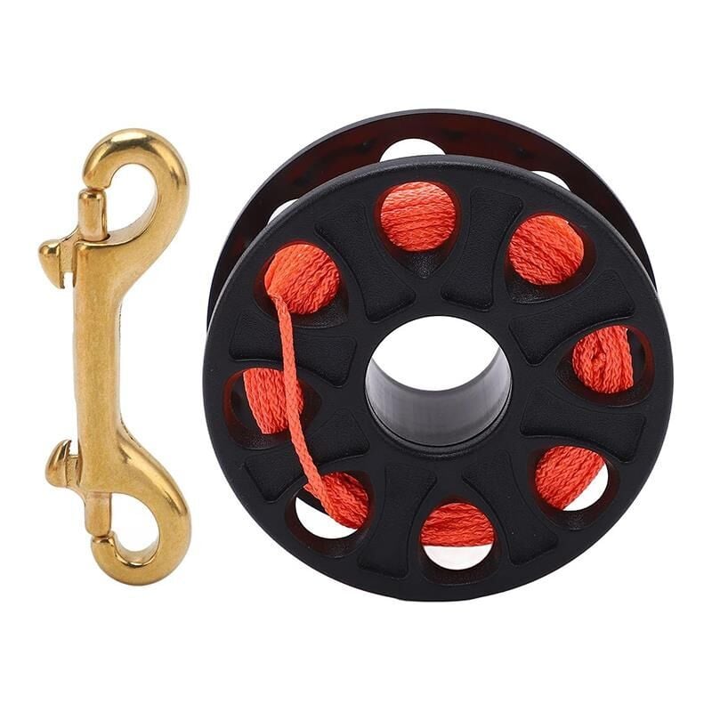 KRAKEN Makara Mini Reel 15 mt, Turuncu İpli