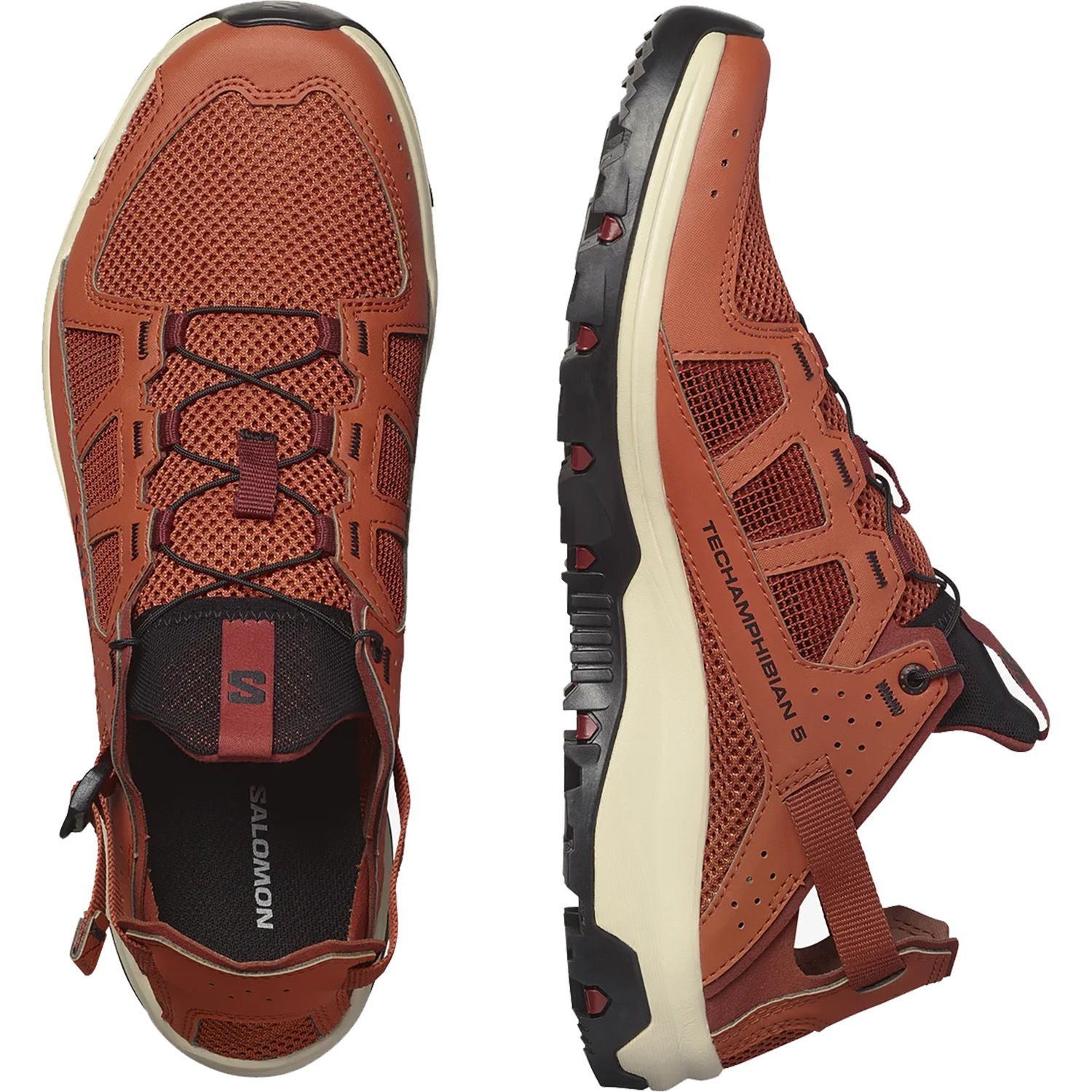 Salomon Techamphibian 5 Erkek Ayakkabı Kırmızı - 46