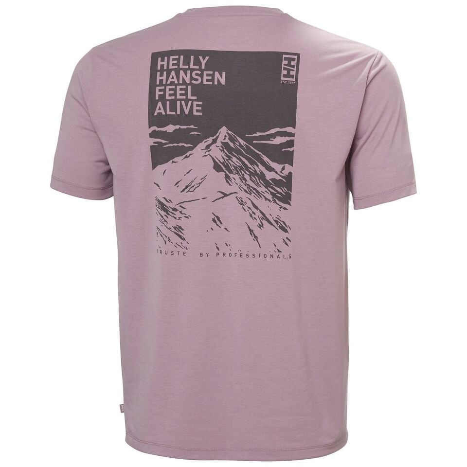 Helly Hansen Skog Recycled Graphic Erkek T-Shirt