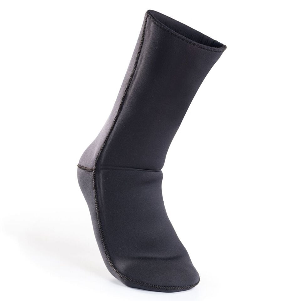 Apnea 3mm İçi Dışı Jarse Çorap Siyah