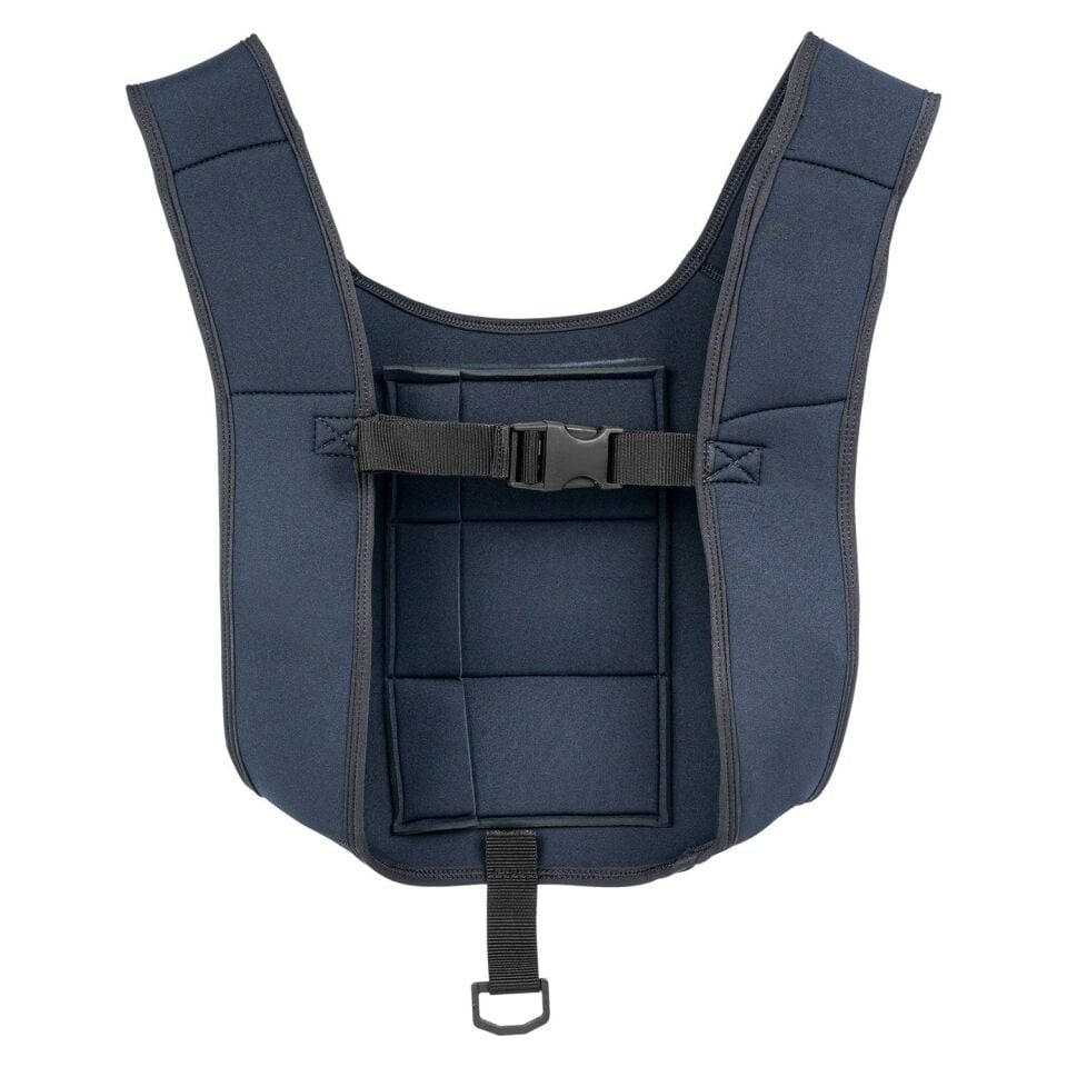 Apnea Sırt Ağırlık Yeleği Siyah (Kurşunlu)