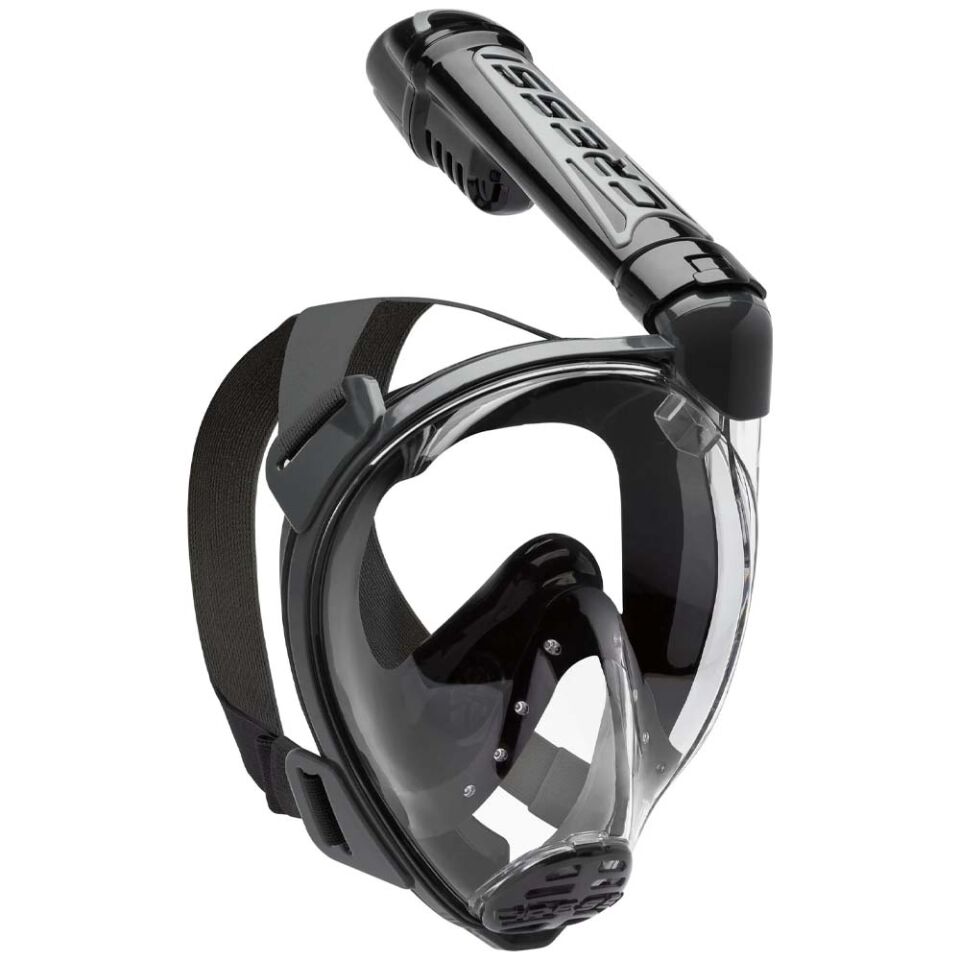 Cressi Duke Tam Yüz Maske BLACK-BLACK - M - L