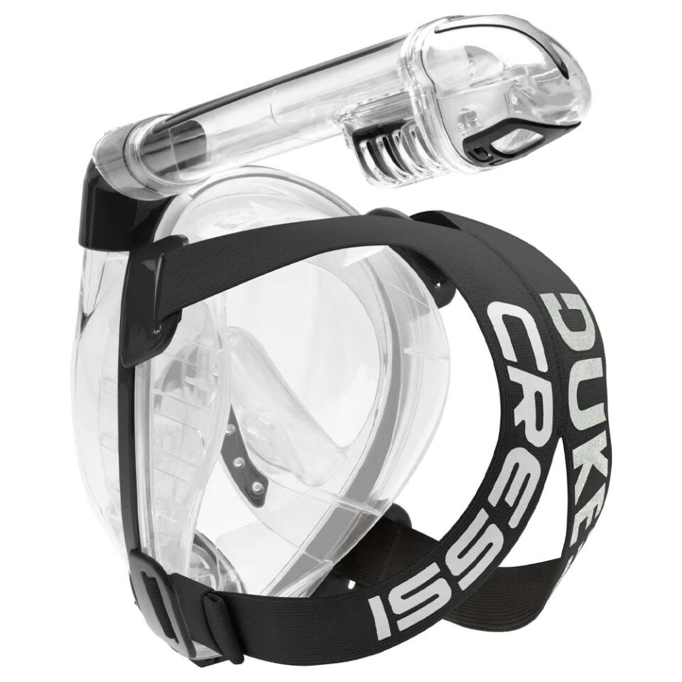 Cressi Duke Tam Yüz Maske CLEAR-BLACK - M - L