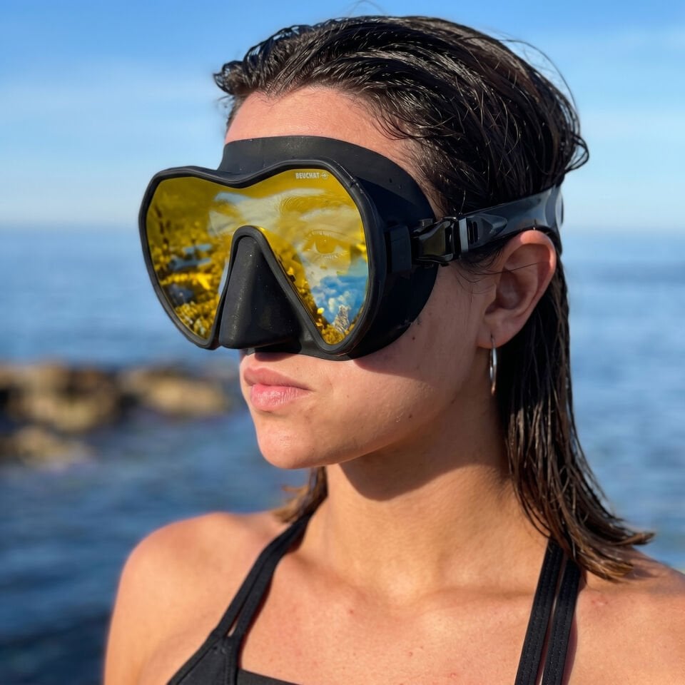 Beuchat MAXLUX S Maske Coral