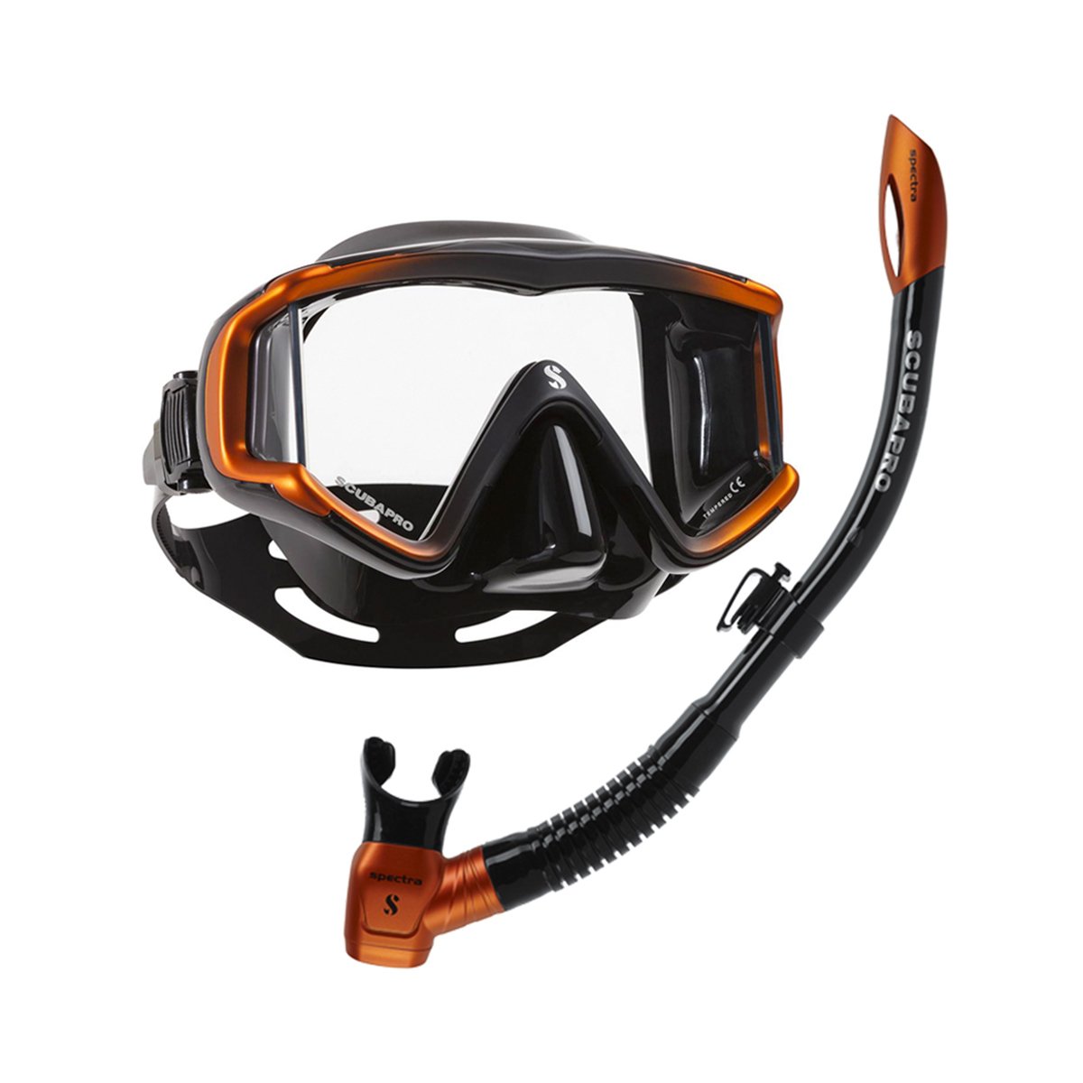 Scubapro Crystal Vu Maske Şnorkel Seti