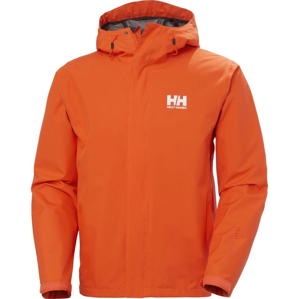 Helly Hansen Seven J Erkek Yağmurluk Turuncu - XXL