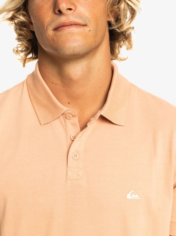 Quiksilver Essentials Organik Erkek T-shirt Açık Kahverengi - XL