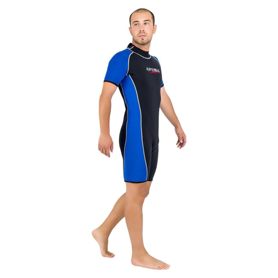 Apnea Sport 3mm Shorty Mavi-Siyah