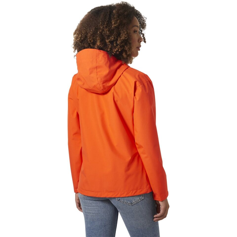 Helly Hansen Seven J Kadın Yağmurluk Turuncu - XS