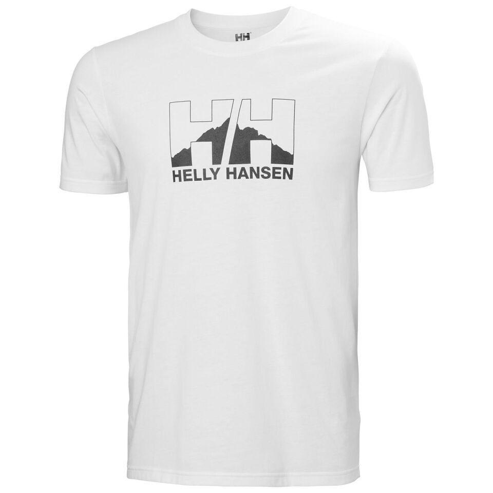 Helly Hansen Nord Graphic Erkek T-Shirt Beyaz - L