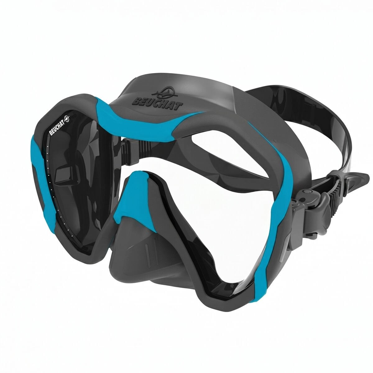 BEUCHAT MAXLUX EVO Maske Siyah-Mavi