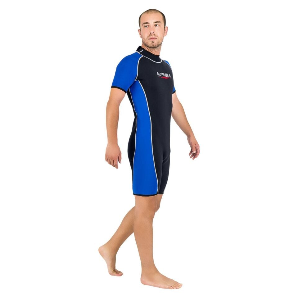 Apnea Sport 3mm Shorty Mavi-Siyah 2XL