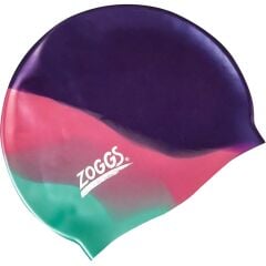 Zoggs Junior Silicone Cap Multi Colour Çocuk Bone