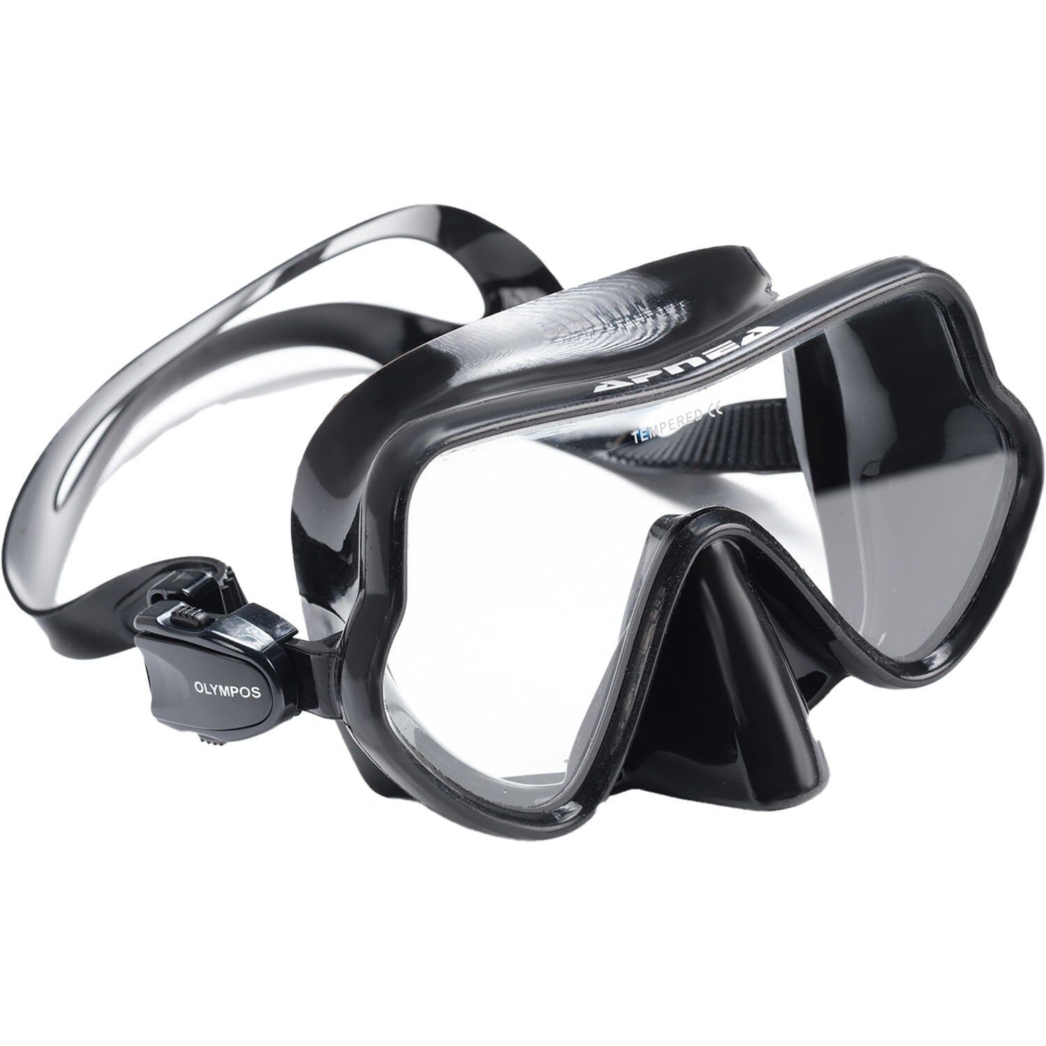 Apnea Olympos Black Dalış Maskesi
