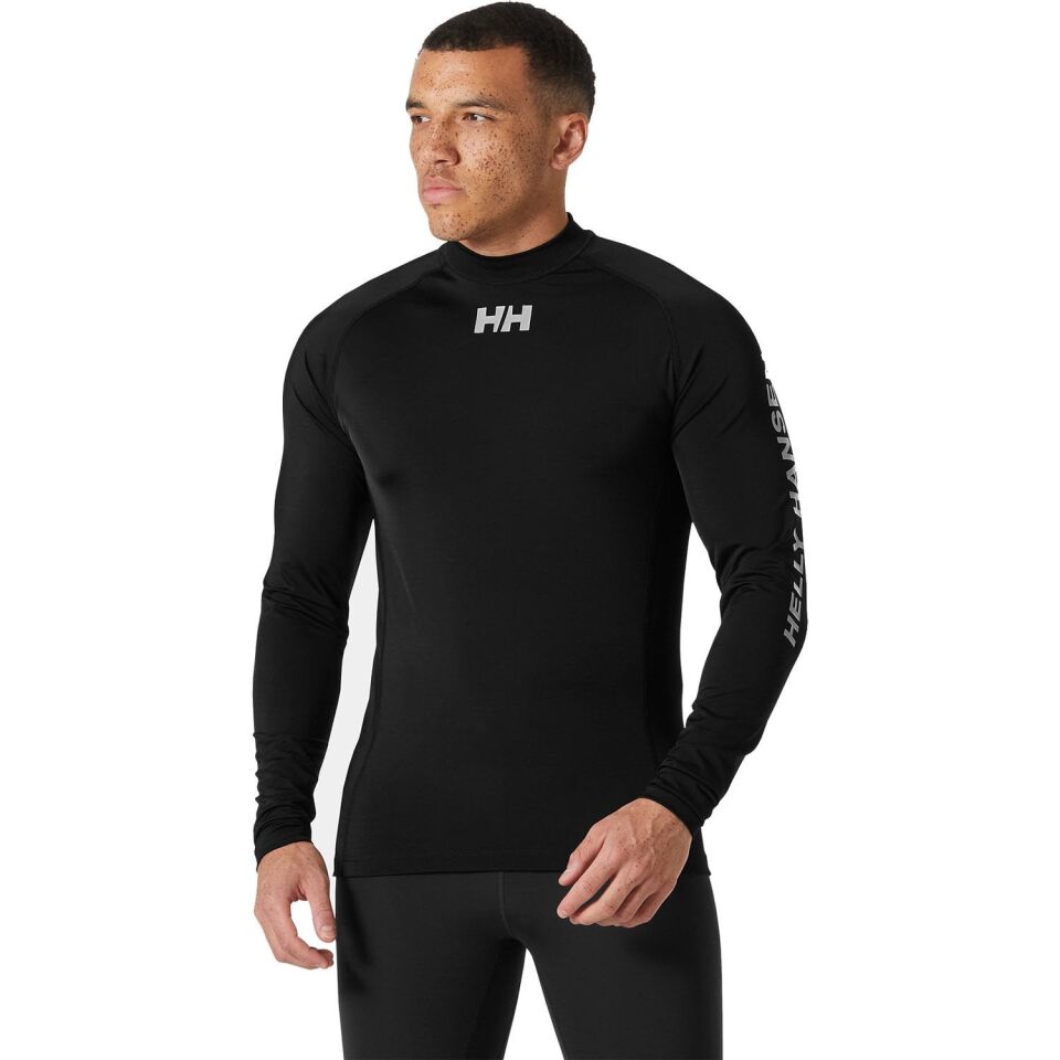 Helly Hansen Waterwear Erkek Rashguard Siyah - L