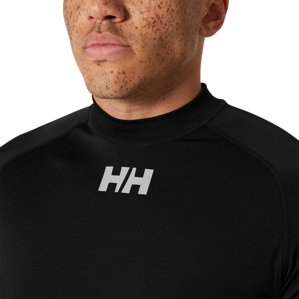 Helly Hansen Waterwear Erkek Rashguard Siyah - L