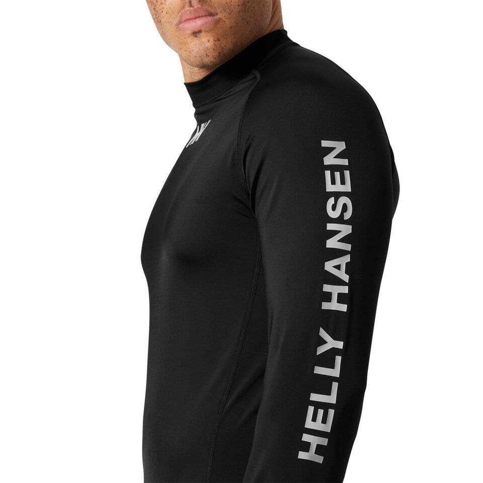 Helly Hansen Waterwear Erkek Rashguard Siyah - L