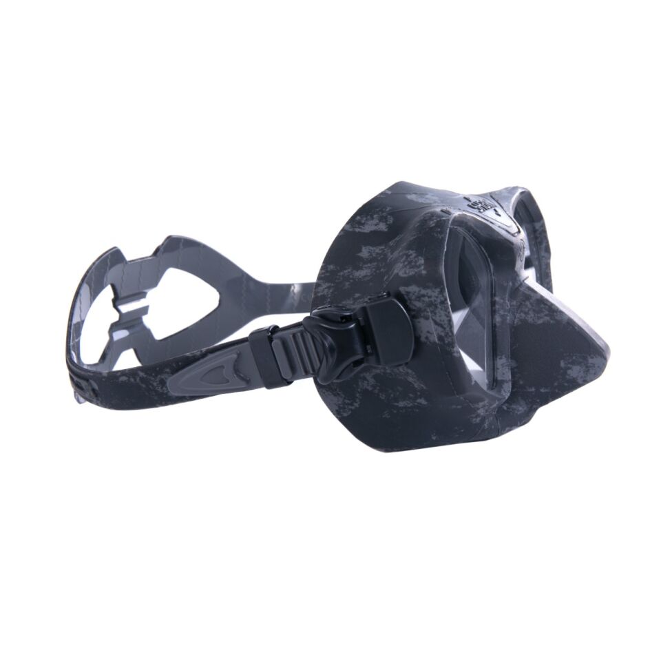 BEUCHAT SHARK CAMO Maske Siyah- Gri HD Lens
