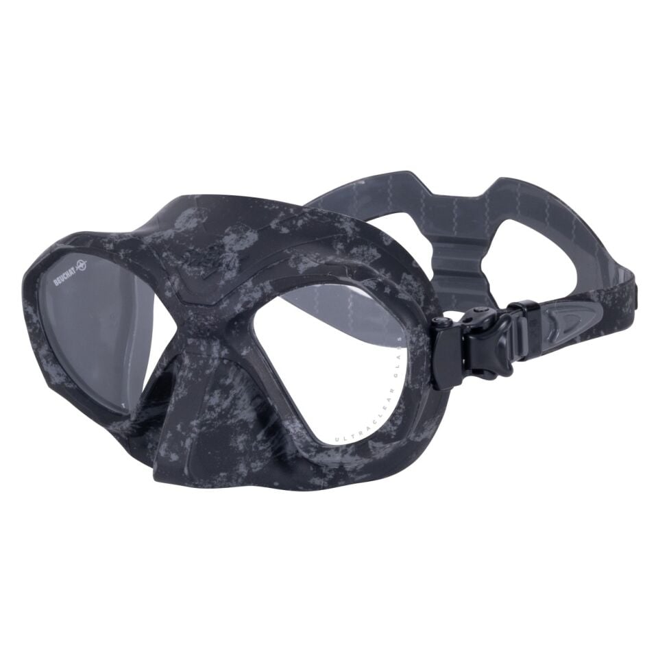 BEUCHAT SHARK CAMO Maske Siyah- Gri HD Lens